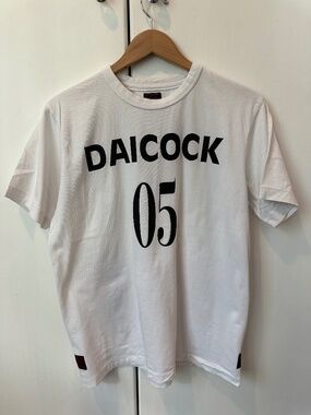 Vintage Evisu Men’s Daicock 05 T-Shirt White Size XL